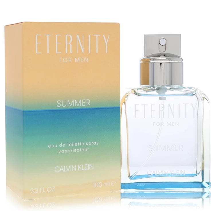 Calvin Klein Men Eternity Summer 100 ml Eau De Toilette Spray (2019)