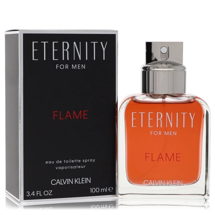 Calvin Klein Men Eternity Flame 100 ml Eau De Toilette Spray