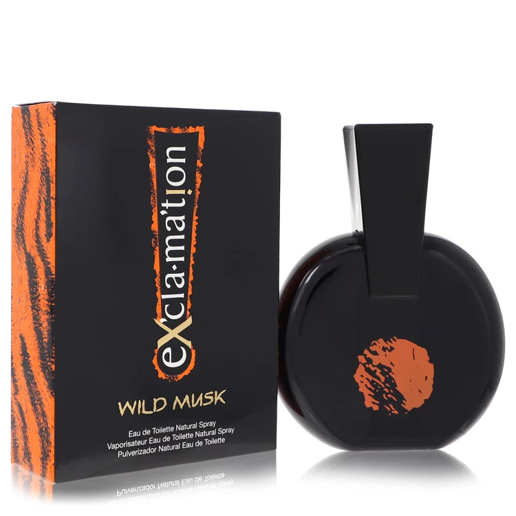 Exclamation Wild Musk Eau De Toilette Spray By Coty 3.4 oz Eau De Toilette Spray