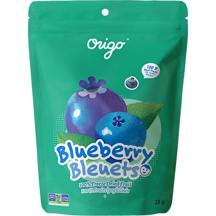 Origo Foods - Freeze Dried Blueberries 25g