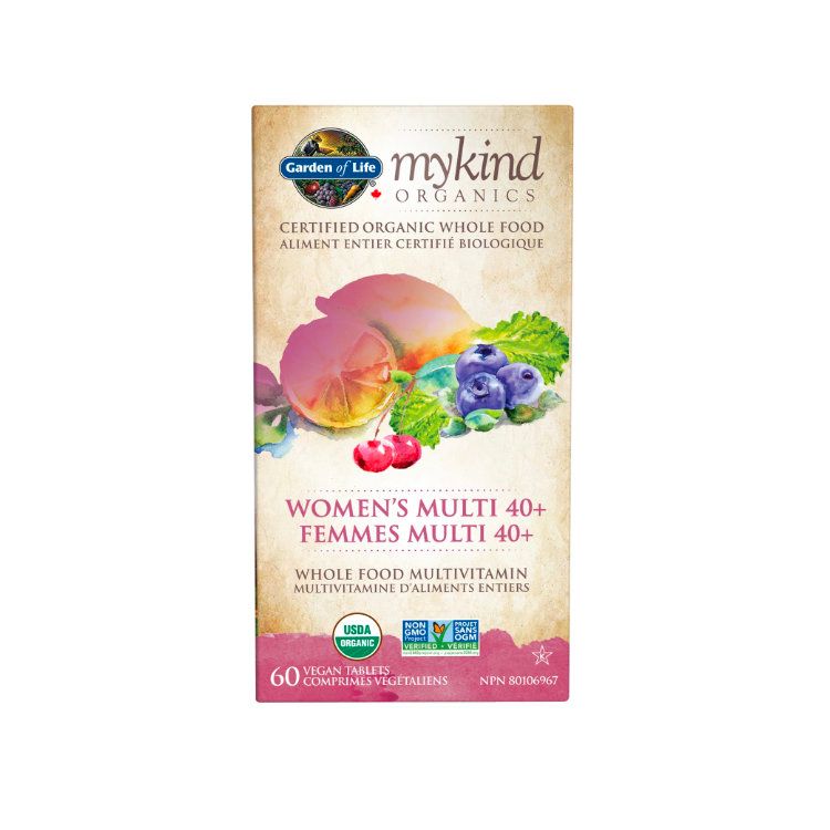 Garden of Life - Organics - Multivitamin - Women’s Multi 40+ - 60 VT