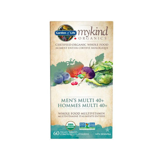 Garden of Life - Organics - Multivitamin - Men’s Multi 40+ - 60 VT