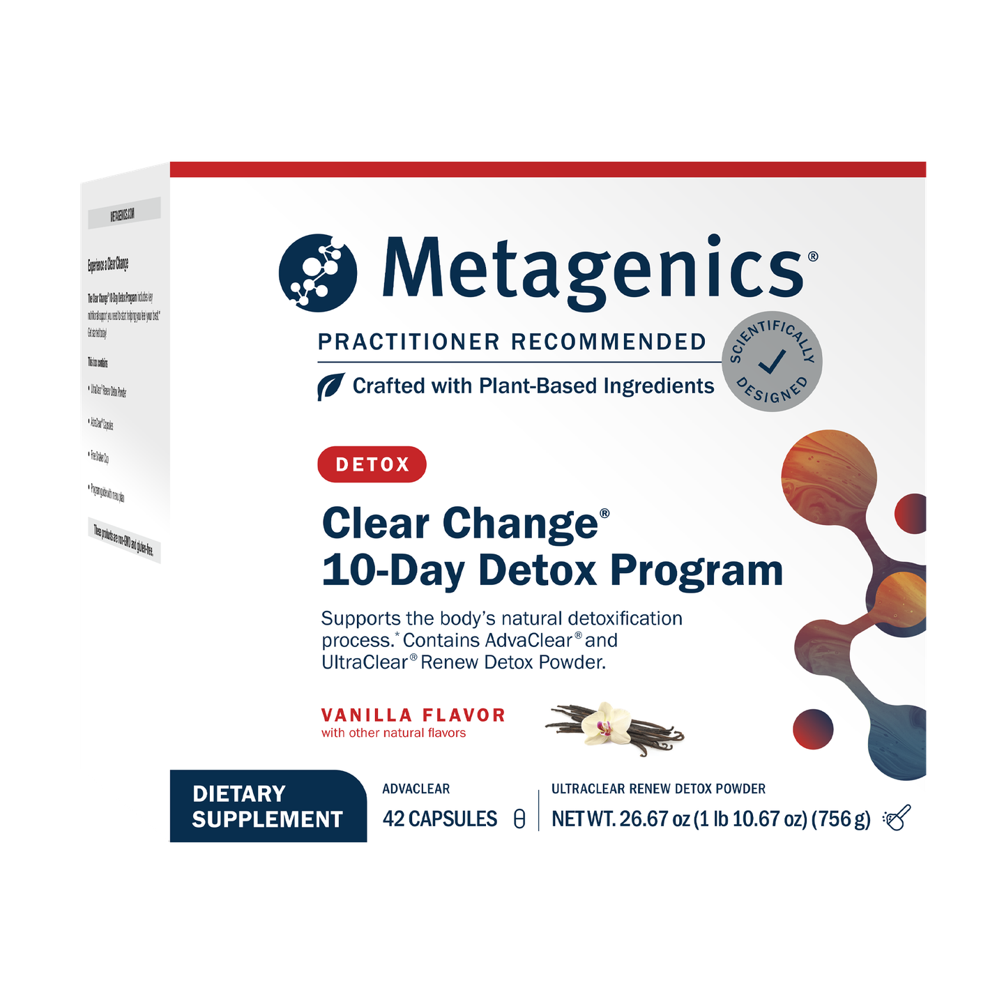 Metagenics Clear Change 10-Day Program Vanilla (1 kit) 756 g