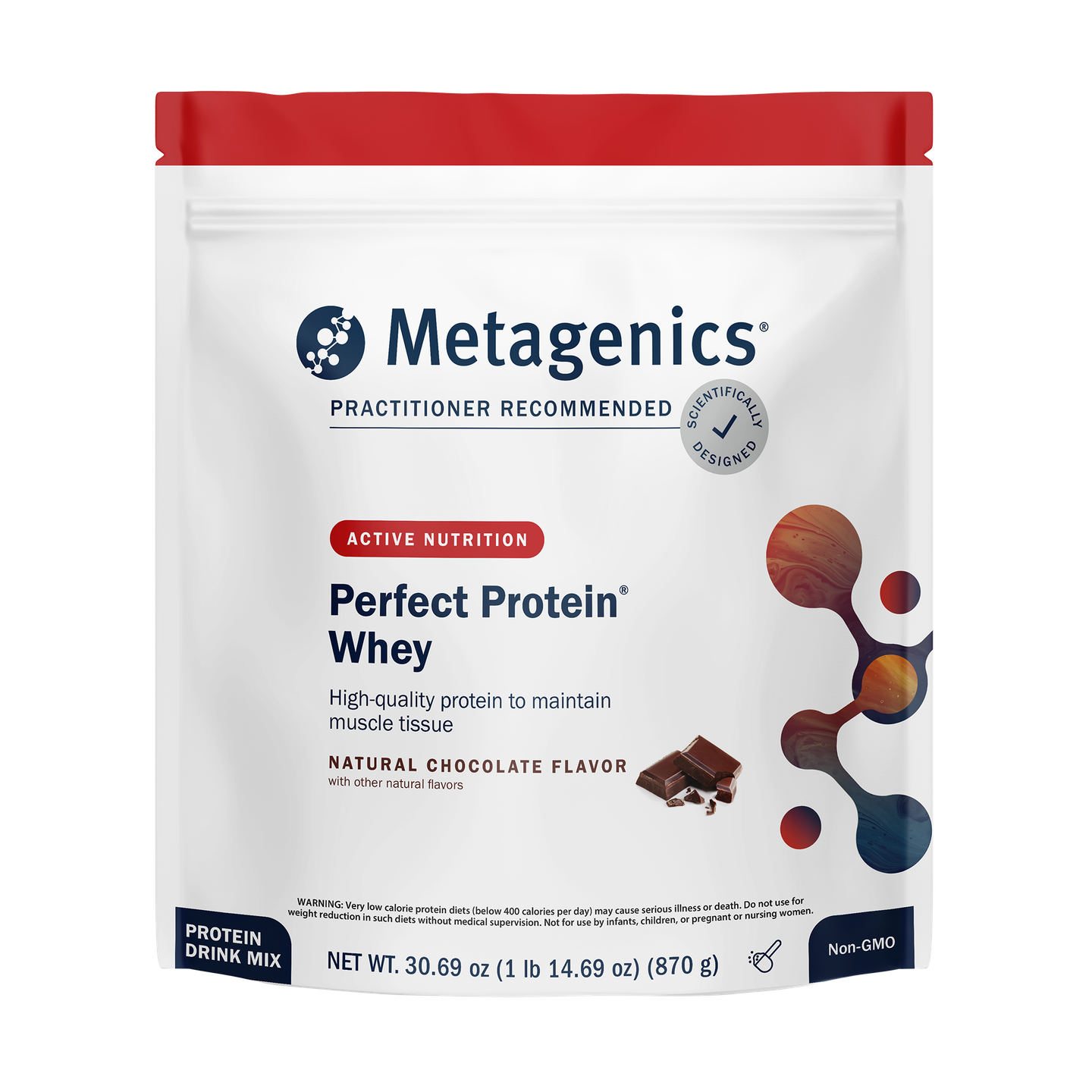 Metagenics Perfect Protein Whey Chocolate (30 servings) 870 g