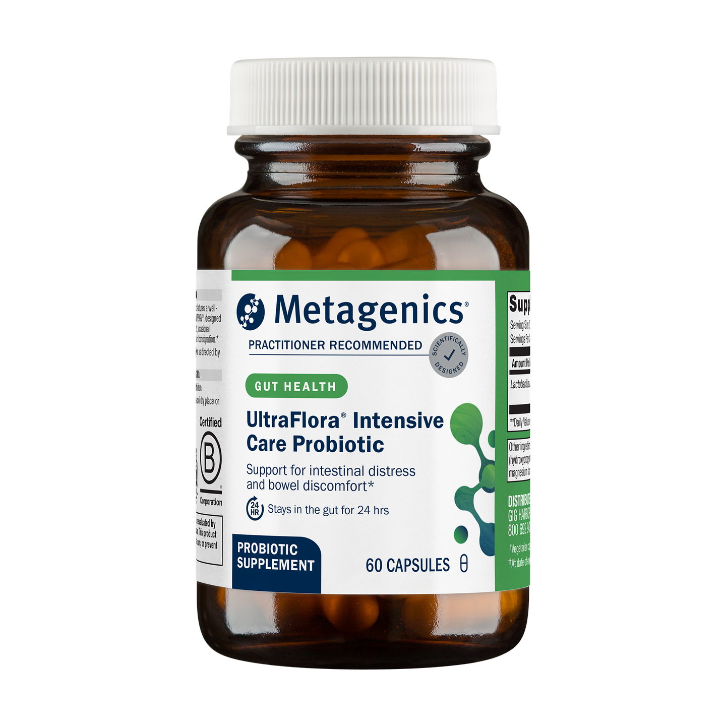 Metagenics UltraFlora Intensive Care Probiotic 60Capsules