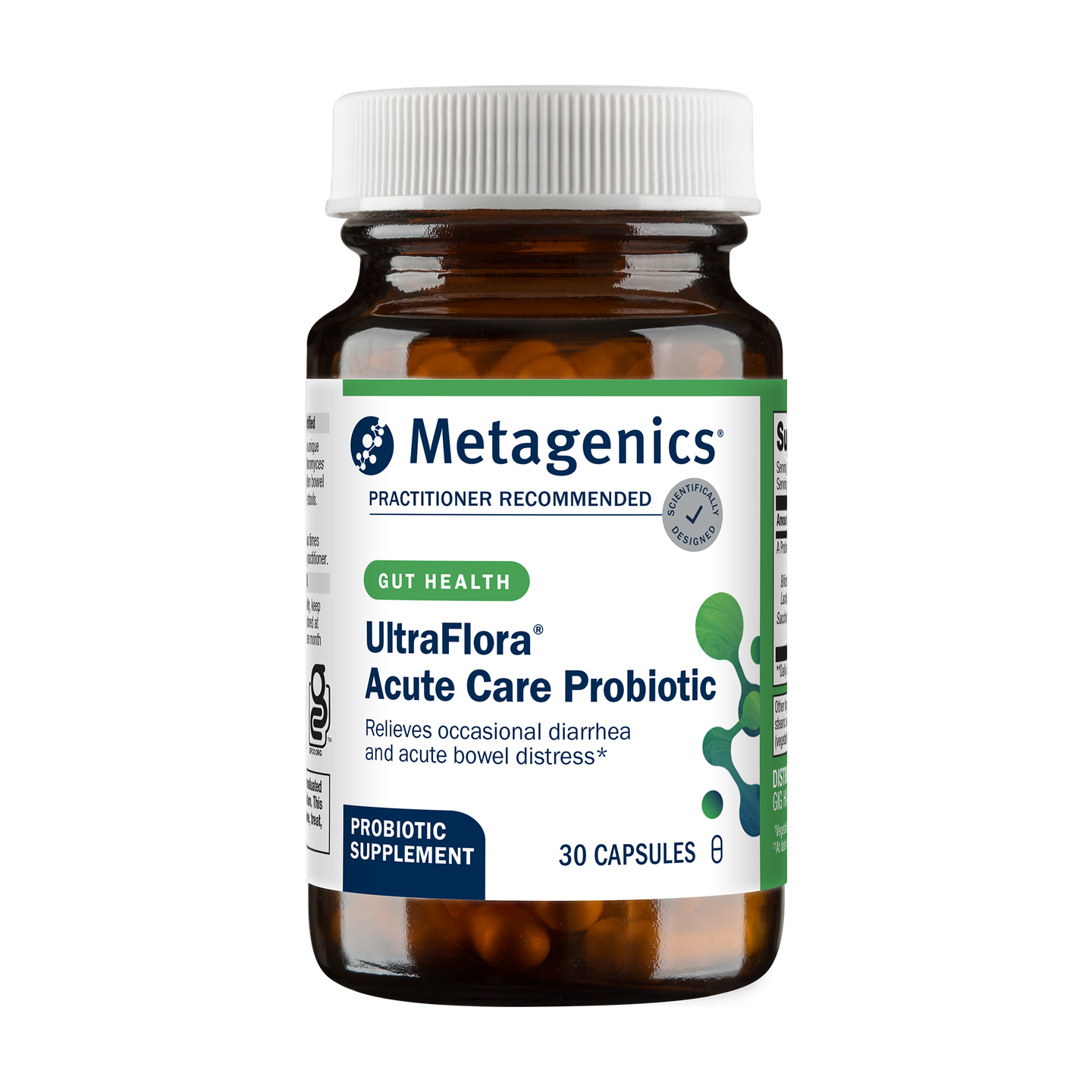 Metagenics UltraFlora® Acute Care Probiotic 30Capsules