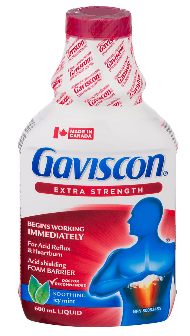 GAVISCON XST LIQ ICY MINT 600ML LIQUID