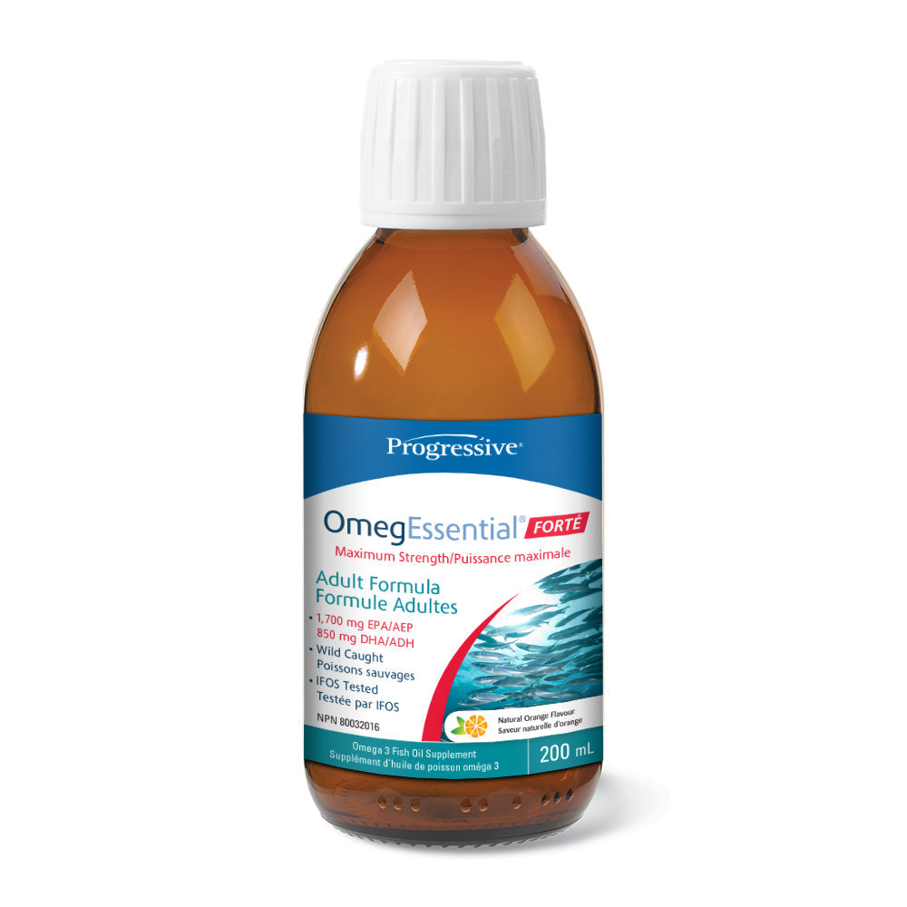 Progressive OmegaEssential FORTE Liquid 200ml Orange