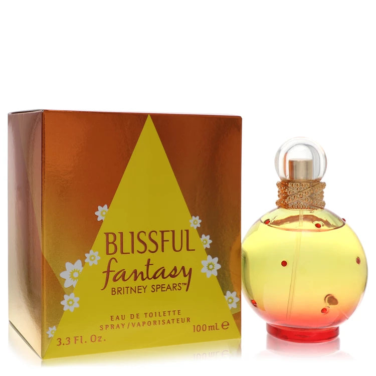 Fantasy Blissful Eau De Toilette Spray By Britney Spears 3.4 oz Eau De Toilette Spray