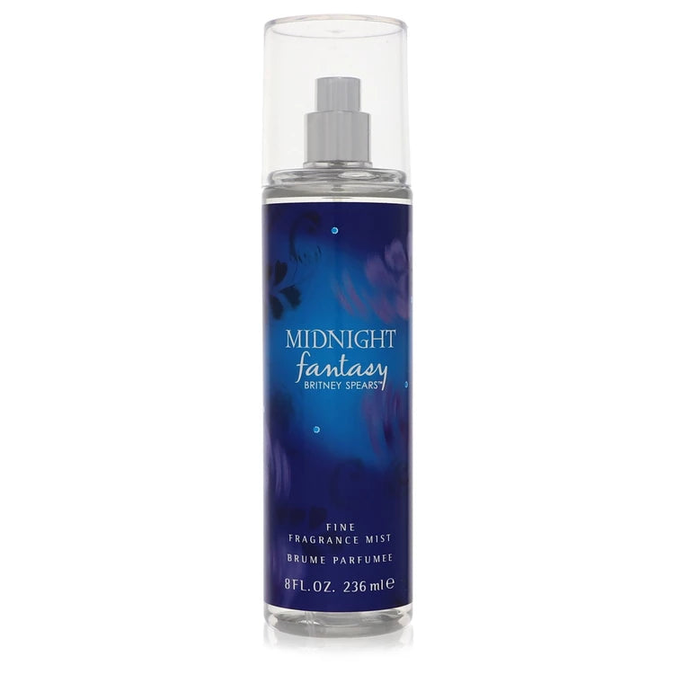 Fantasy Midnight Body Mist By Britney Spears 8 oz Body Mist