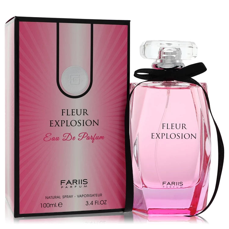 Fariis Fleur Explosion Eau De Parfum Spray By Fariis Parfum 3.4 oz Eau De Parfum Spray