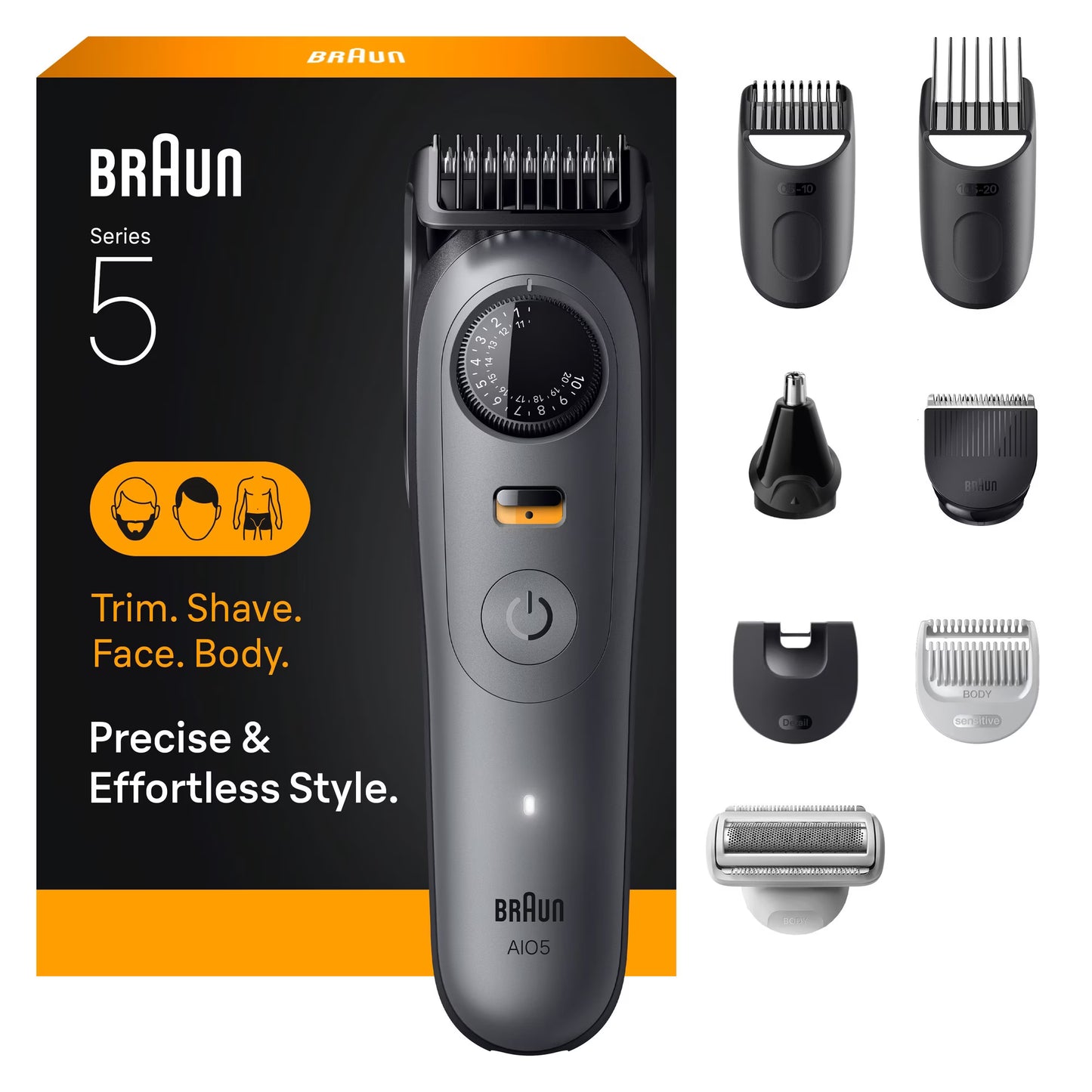 BRAUN STYLER AIO5510 ALL-IN-ONE RAZOR