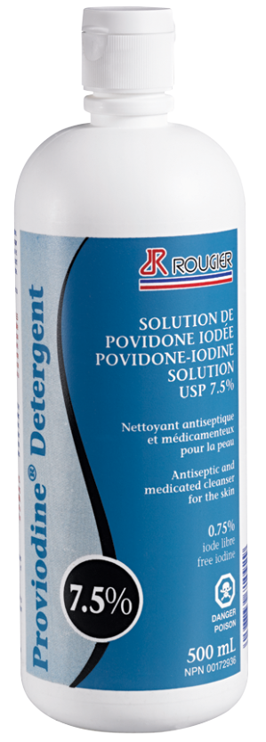 PROVIODINE DET 7.5% SOL 500ML SOLUTION