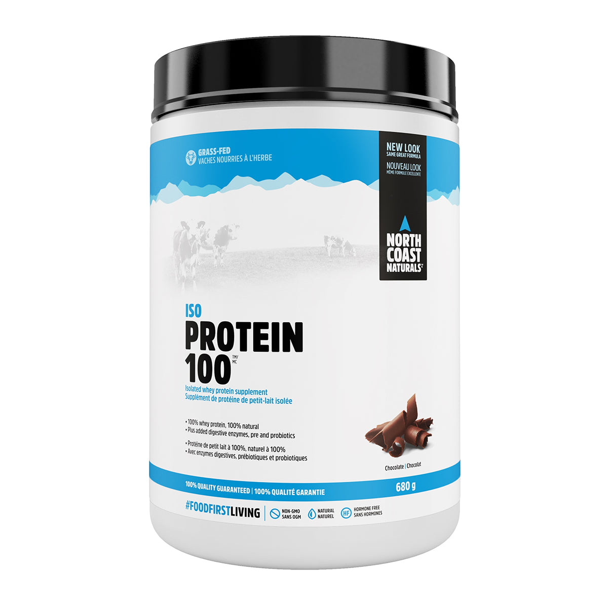 North Coast Naturals ISO PROTEIN 100™ Dark Chocolate 680 g