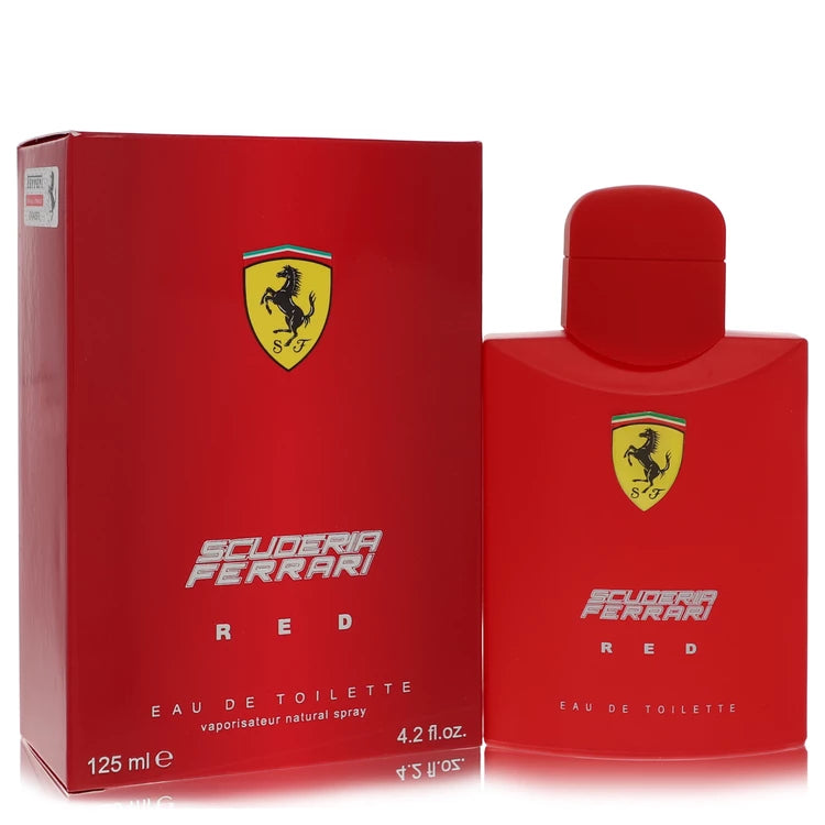 Ferrari Scuderia Red Eau De Toilette Spray By Ferrari 4.2 oz Eau De Toilette Spray