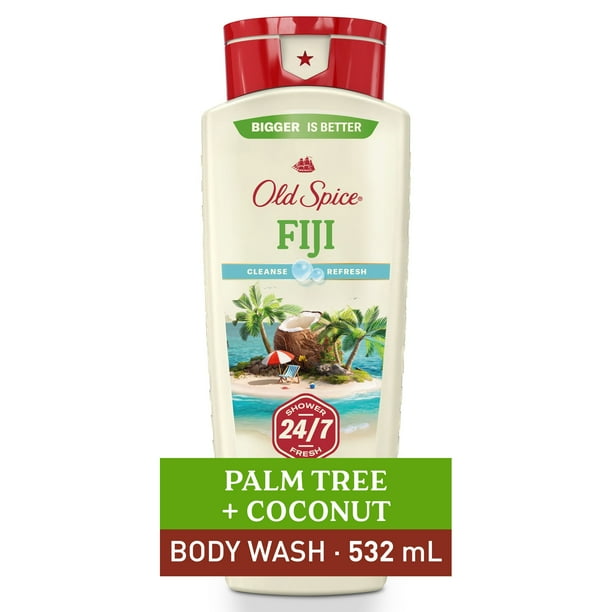 OLD SPICE FIJI BODY WASH PALM TREE & COCONUT 532ML
