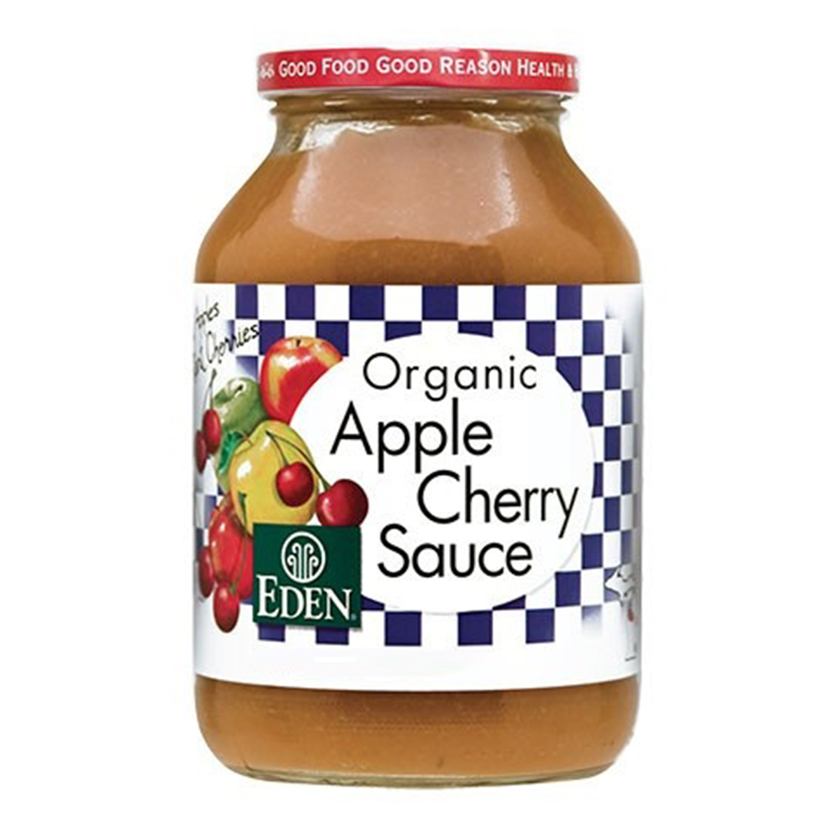 EDEN FOODS Org Apple Cherry Sauce 398mL