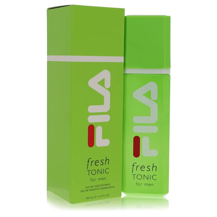 Fila Fresh Green Tonic Eau De Toilette Spray By Fila 3.4 oz Eau De Toilette Spray