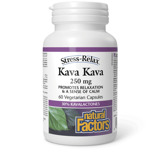 Natural Factors   Kava Kava 250 mg, Stress-Relax®   60 vcapsvcaps