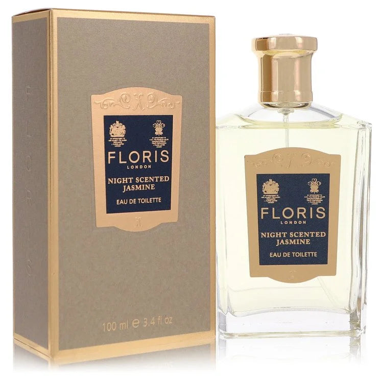 Floris Night Scented Jasmine Eau De Toilette Spray By Floris 3.4 oz Eau De Toilette Spray