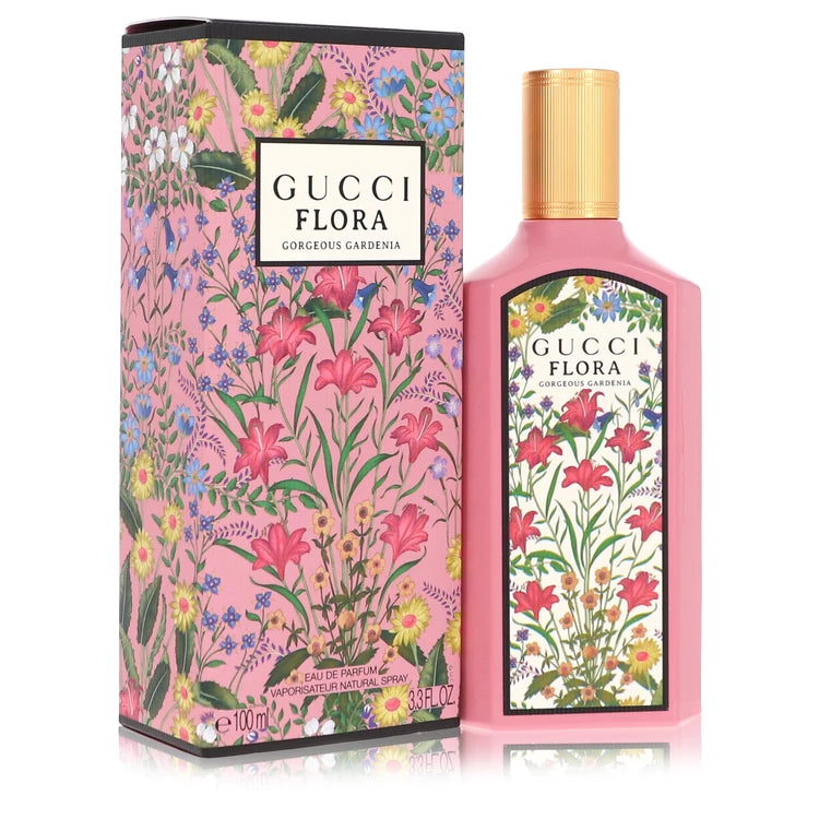 Flora Gorgeous Gardenia Eau De Parfum Spray By Gucci 3.4 oz Eau De Parfum Spray