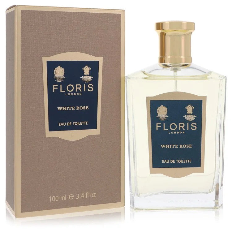 Floris White Rose Eau De Toilette Spray By Floris 3.4 oz Eau De Toilette Spray