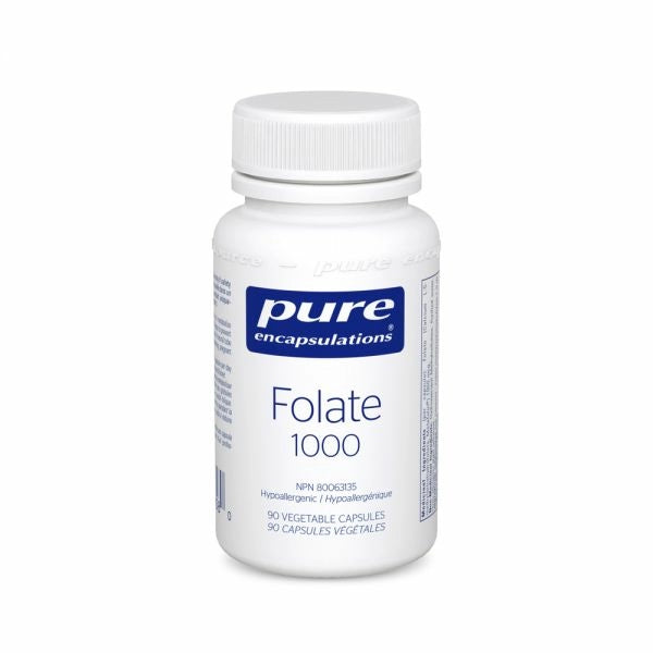 PURE ENCAPSULATIONS_Folate 1 000 _90 caps