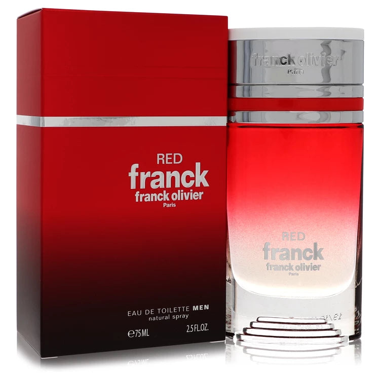 Franck Olivier Red Franck Eau De Toilette Spray By Franck Olivier 2.5 oz Eau De Toilette Spray