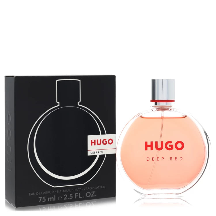 Hugo Deep Red Eau De Parfum Spray By Hugo Boss 1.6 oz Eau De Parfum Spray