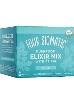 FOUR SIGMATIC Mushroom Elixir Mix- CHILL with Reishi 20 x 3 g sachets