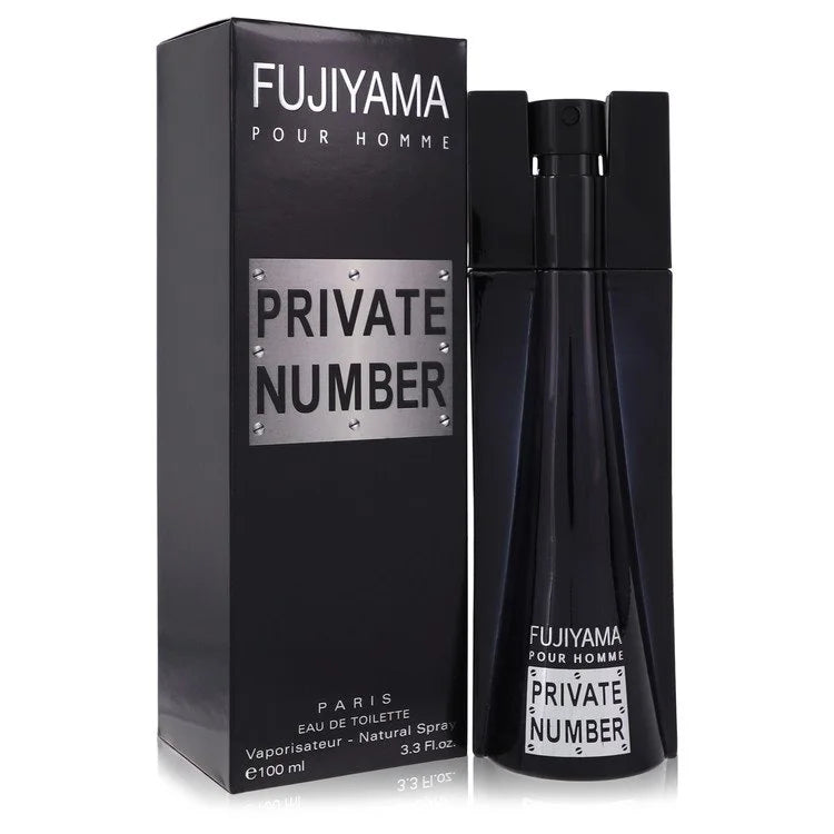 Fujiyama Private Number Eau De Toilette Spray By Succes De Paris 3.3 oz Eau De Toilette Spray