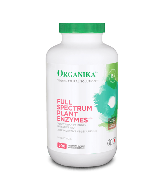 Organika   PLANT ENZYMES FULL SPECTRUM (DIGEZYME) 500MG 500VCAP
