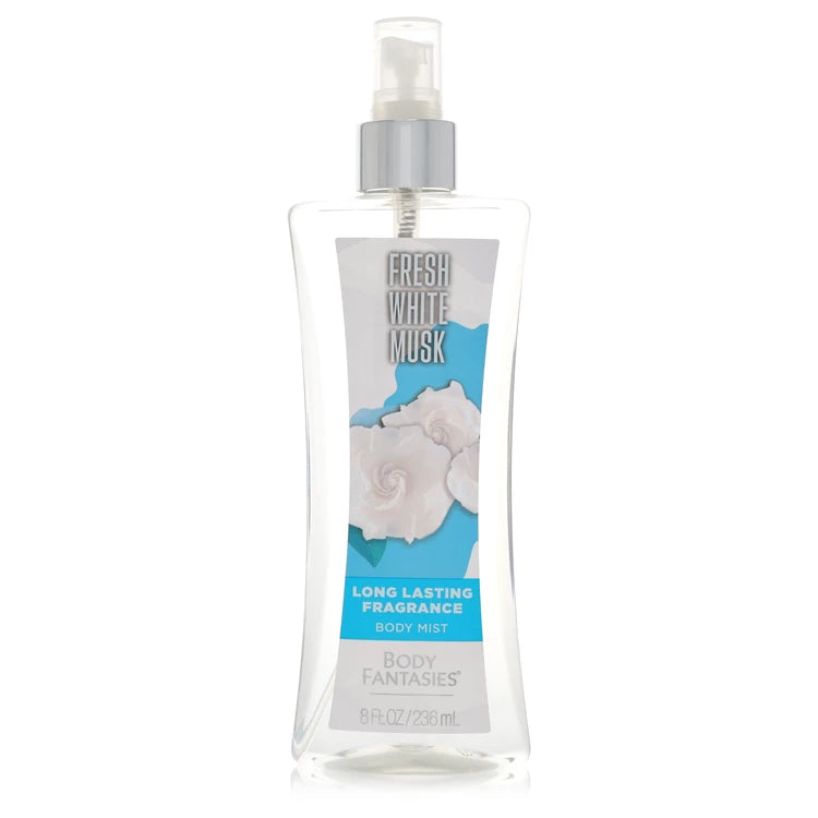 Body Fantasies Signature Fresh White Musk Body Spray By Parfums De Coeur 8 oz Body Spray