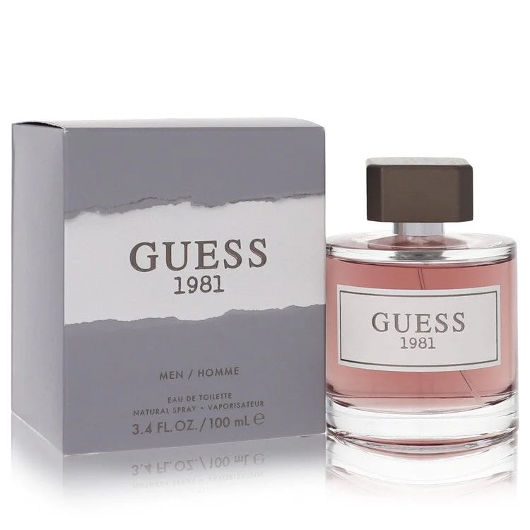 Guess 1981 Eau De Toilette Spray By Guess 3.4 oz Eau De Toilette Spray