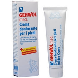 GEHWOL GEHWOL MEDICATED DEOORANT FOOT CREAM, 75ml