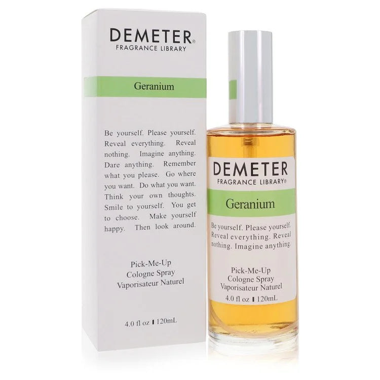 Demeter Geranium Cologne Spray By Demeter 4 oz Cologne Spray