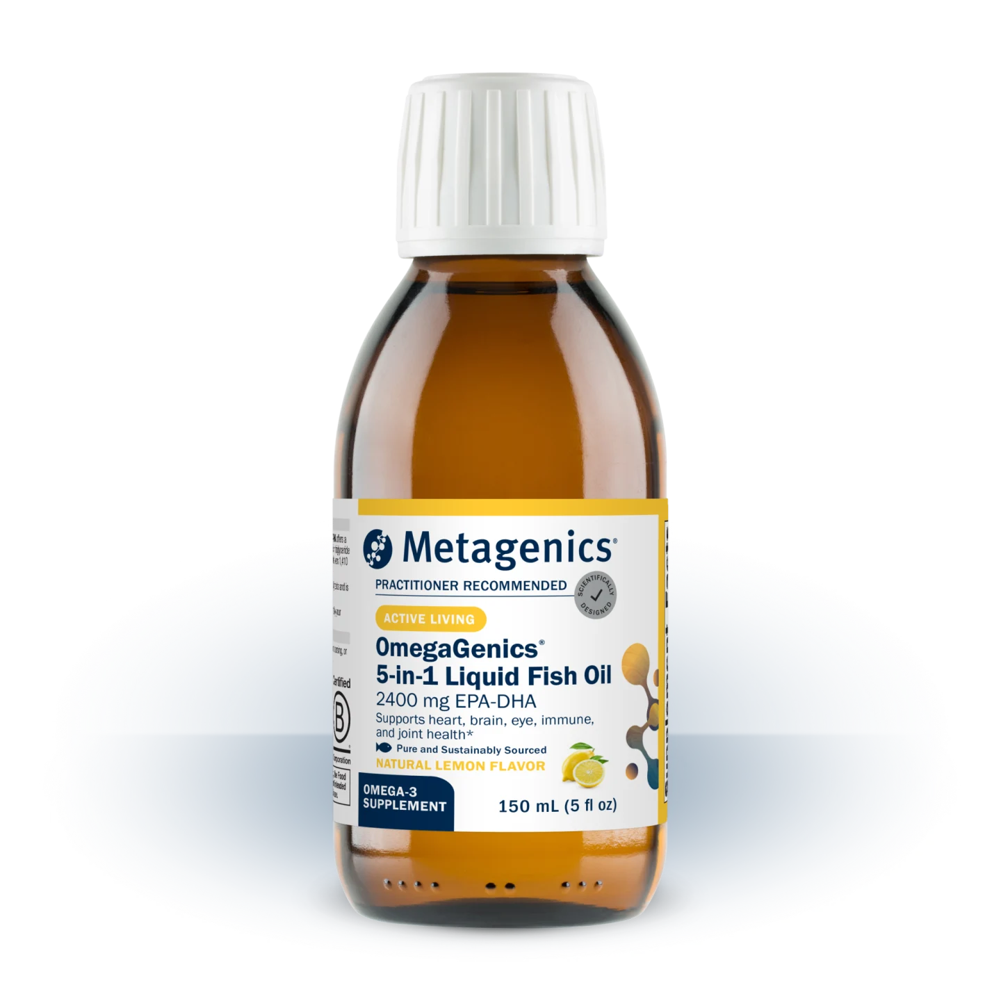 Metagenics OmegaGenics Fish Oil EPA-DHA 2400 mg liquid (30 servings) 150 ml