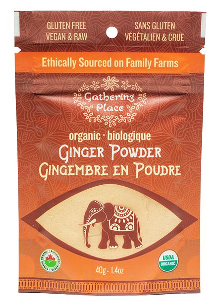 GATHERING PLACE - Ginger Powder, Organic     40g