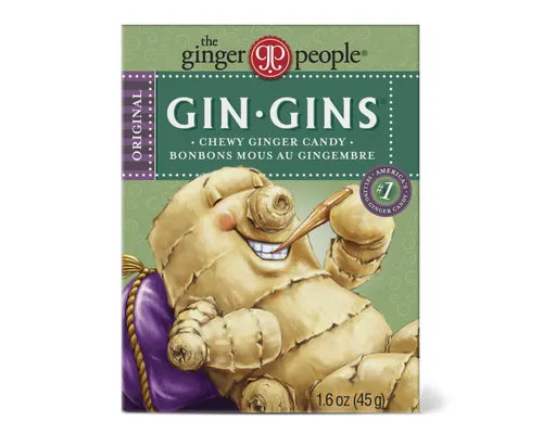 The Ginger People - Gin Gins Original Chewy Ginger - 24 x 45g