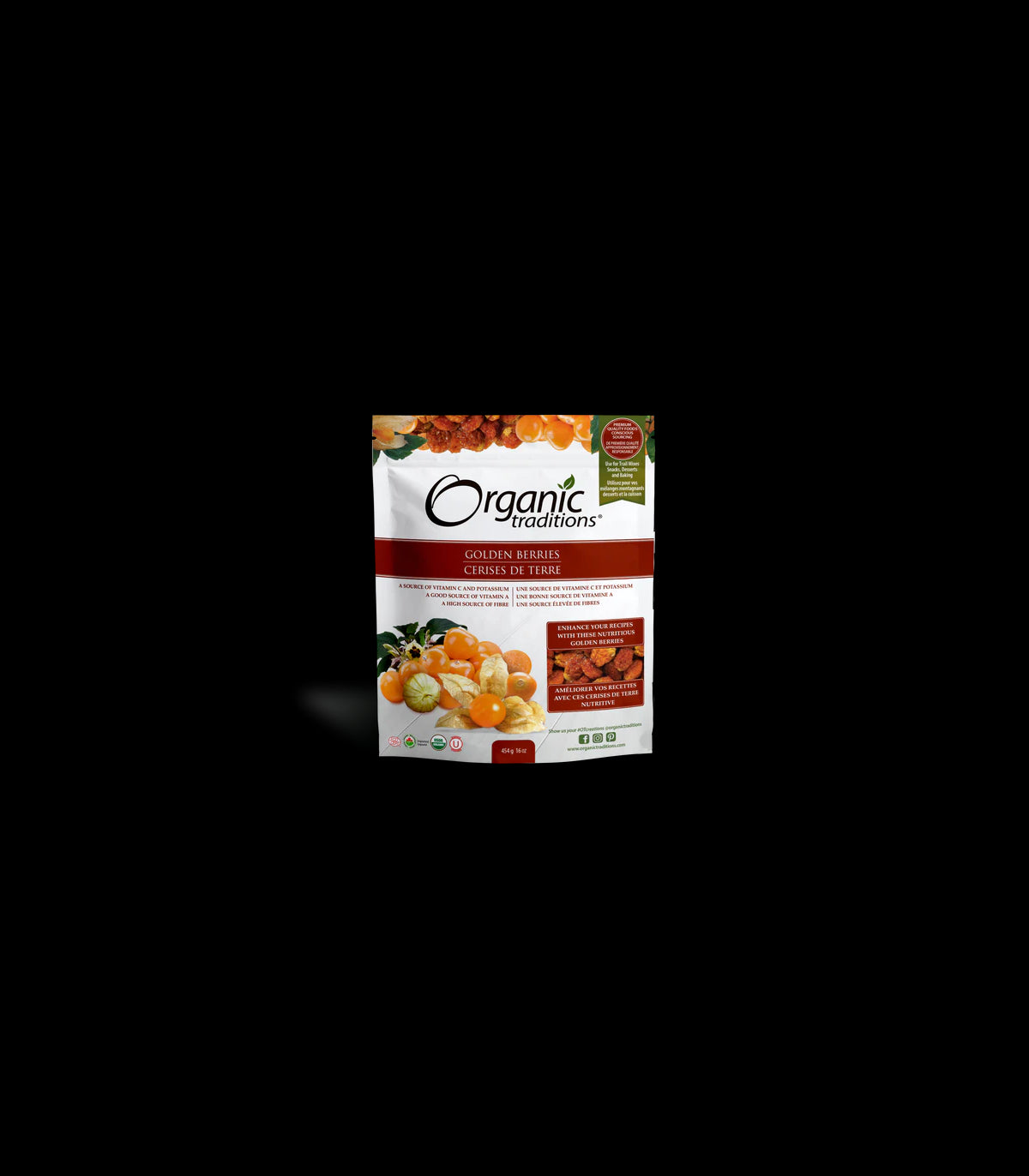 Advantage health Golden (Inca) Berries 454g