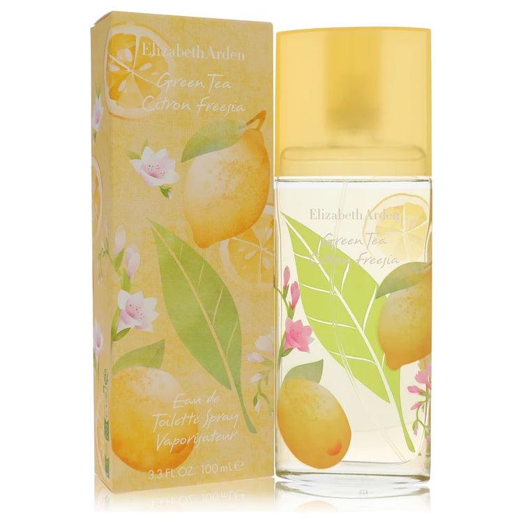 Green Tea Citron Freesia Eau De Toilette Spray By Elizabeth Arden 3.4 oz Eau De Toilette Spray