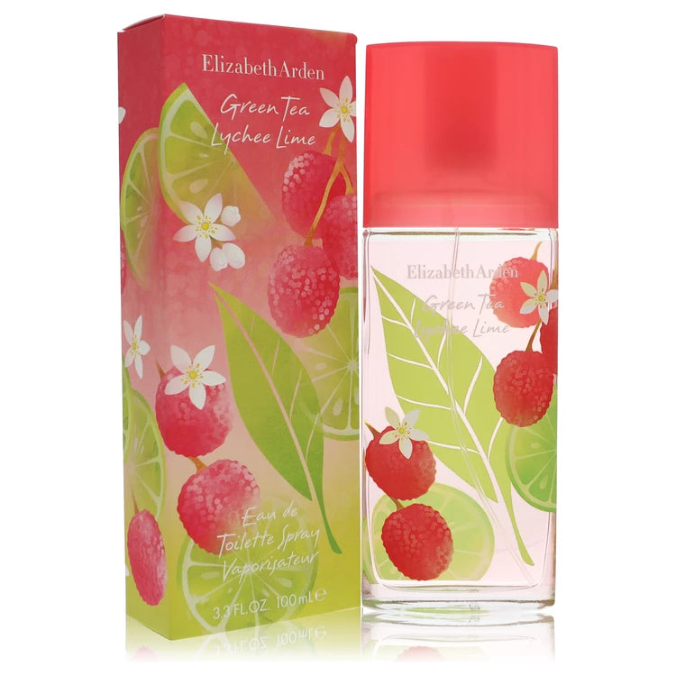 Green Tea Lychee Lime Eau De Toilette Spray By Elizabeth Arden 3.4 oz Eau De Toilette Spray