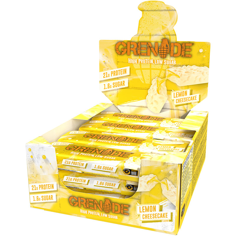 Grenade Lemon Cheesecake 12*60G/Bar
