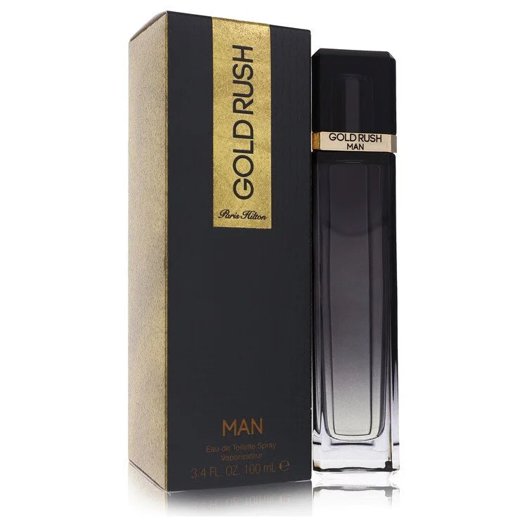 Gold Rush Eau De Toilette Spray By Paris Hilton 3.4 oz Eau De Toilette Spray