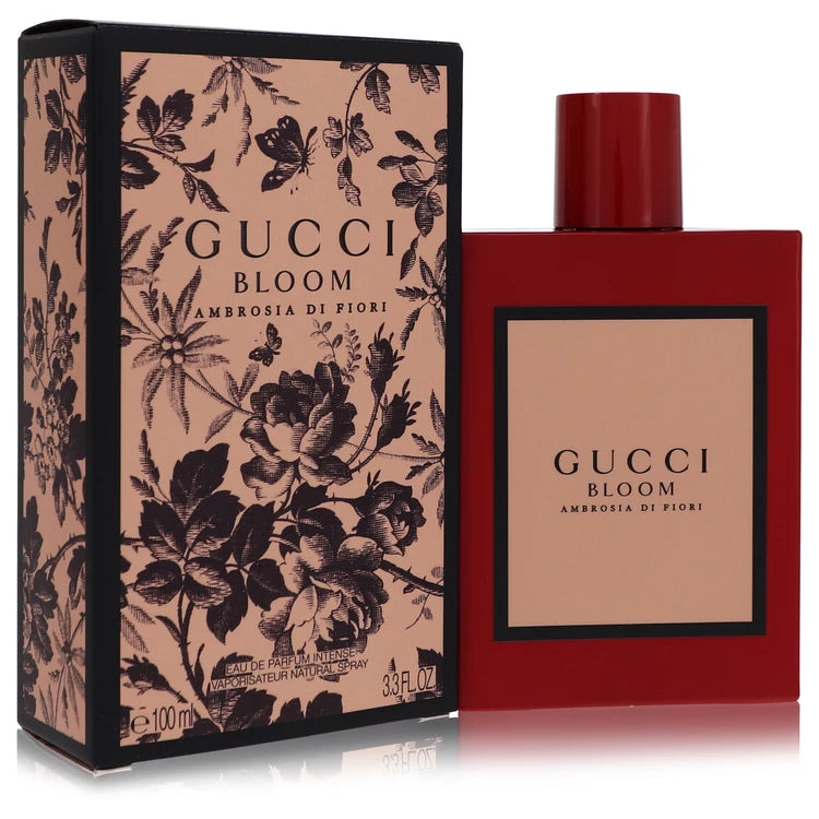 Gucci Bloom Ambrosia Di Fiori Eau De Parfum Intense Spray By Gucci 3.3 oz Eau De Parfum Intense Spray