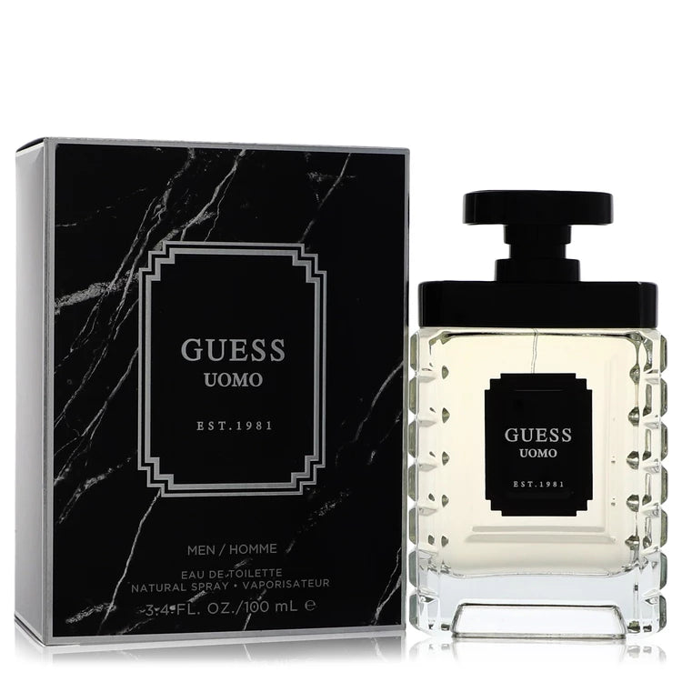 Guess Uomo Eau De Toilette Spray By Guess 3.4 oz Eau De Toilette Spray