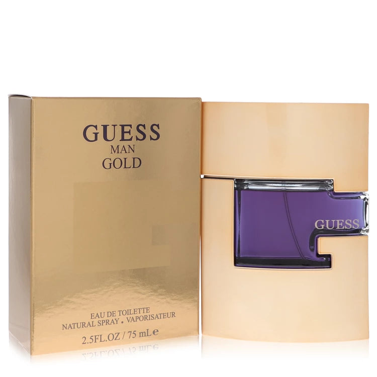 Guess Gold Eau De Toilette Spray By Guess 2.5 oz Eau De Toilette Spray