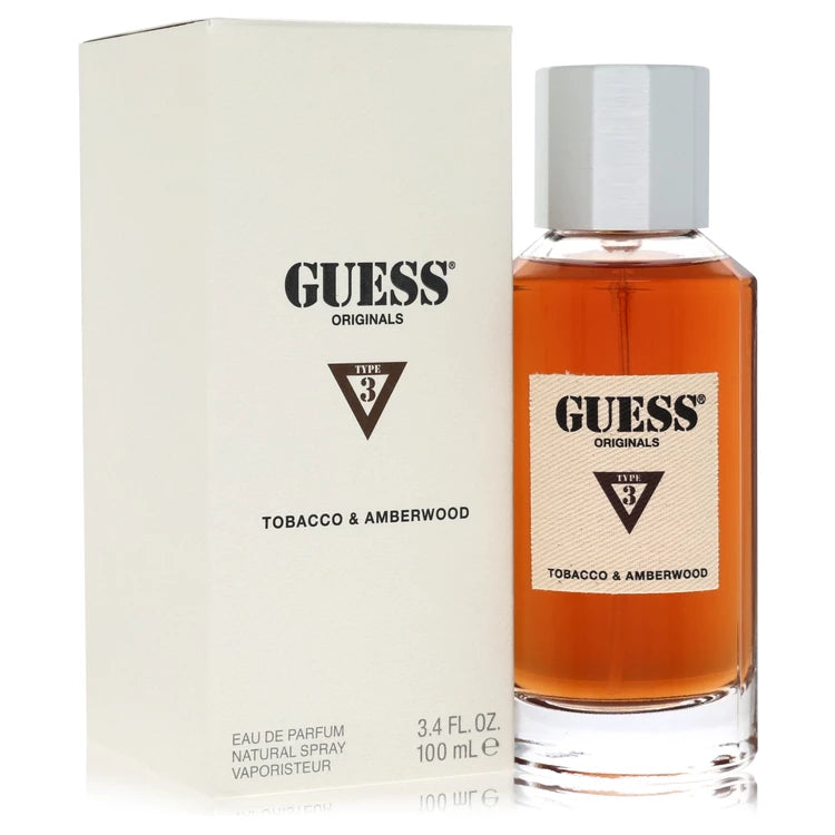 Guess Men Guess Originals Type 3 Tabacco & Amberwood 100 ml Eau De Parfum Spray