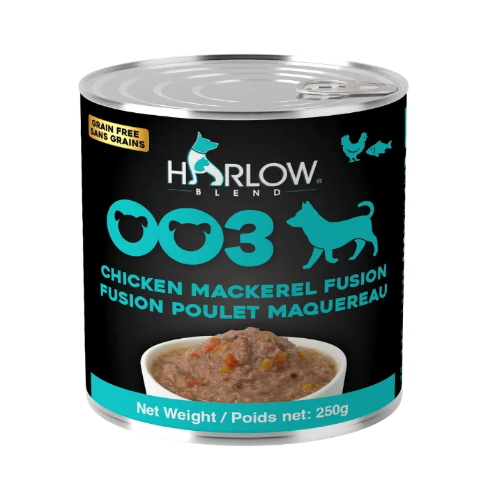 Harlow Blend - Chicken Mackerel Fusion Dog 250g