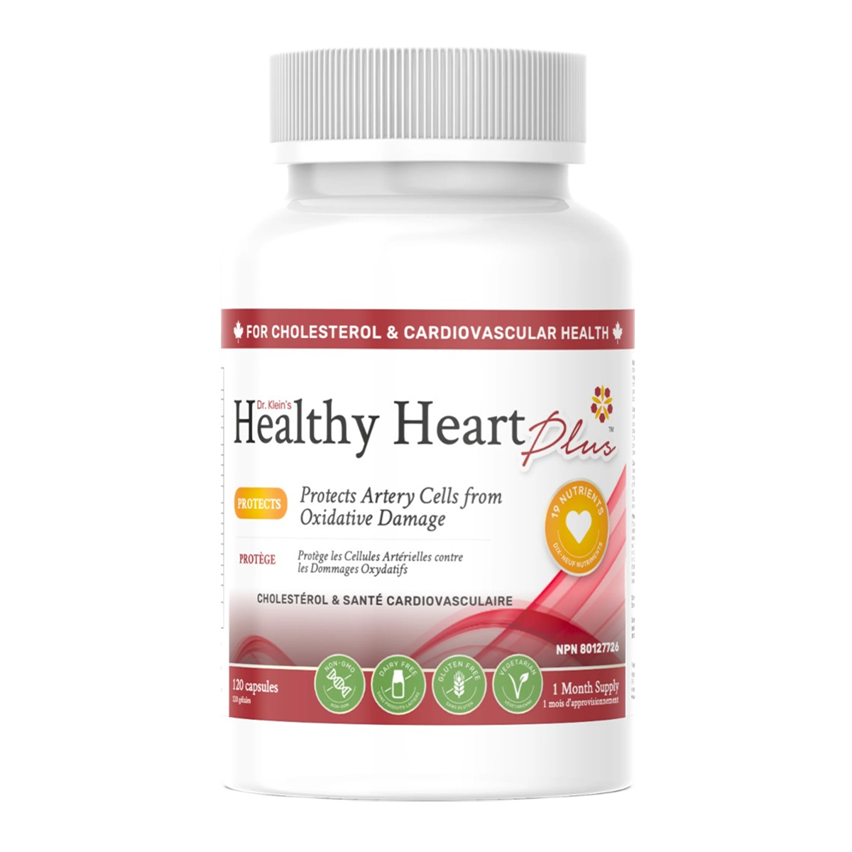 Nanton - Dr. Klein's Healthy Heart Plus Capsules 120 caps